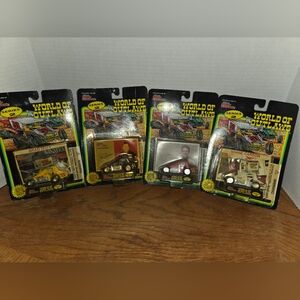 LOT OF FOUR - RACING CHAMPIONS - WORLD OF OUTLAWS SERIES 2 - NEW